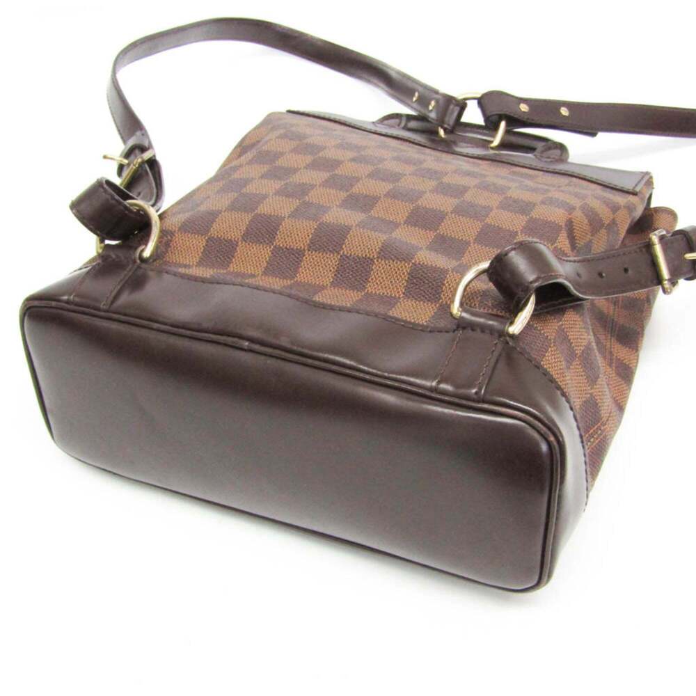 LOUIS VUITTON Brown Damier Backpack - Picture 4 of 16